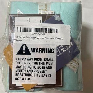 Robert Kaufman Kona Cotton Assortment 12 pack